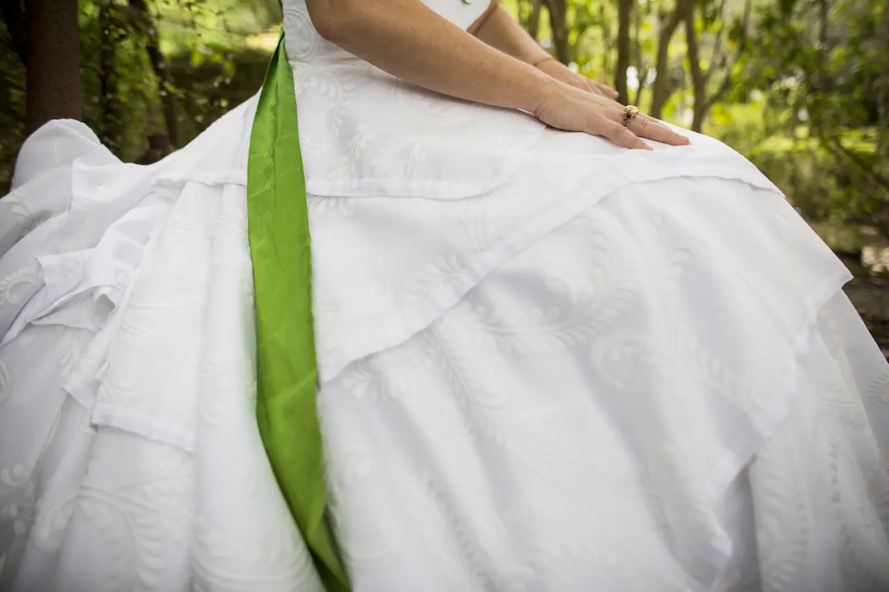 Vestido de Noiva e acessórios - Raquel - Rita Costumista